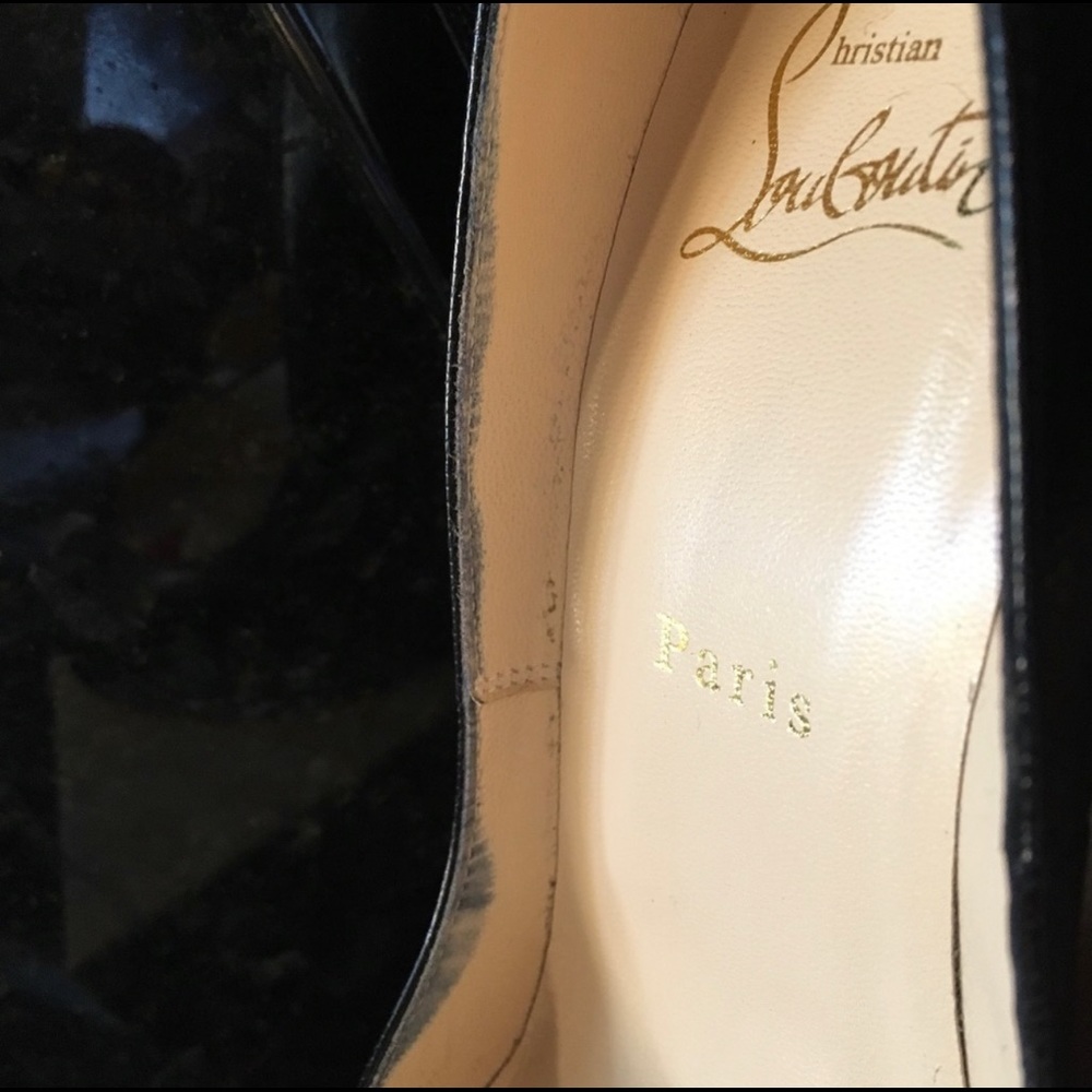 Authentic Christian Louboutin Very Prive sz 39 - Picture 5 of 9